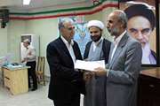 دیدار مدیر کل دامپزشکی با فرماندار شهرستان نهاوند