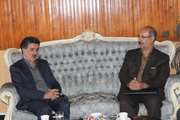 دیدار مدیر کل دامپزشکی با فرماندار شهرستان تویسرکان