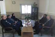 دیدار مدیر کل دامپزشکی استان همدان با رئیس دادگستری و دادستان شهرستان کبودرآهنگ