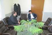دیدارسرپرست اداره دامپزشکی شهرستان رزن با رییس دادگاه بخش قروه درجزین