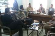 برگزاری جلسه هم اندیشی و بررسی مشکلات بخش درمان دامپزشکی غیر دولتی در شهرستان رزن