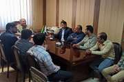 نشست صمیمی مدیرکل دامپزشکی استان همدان با رئیس و کارکنان اداره دامپزشکی شهرستان فامنین