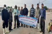 برگزاری اردوی جهادی با حضور کارشناسان دامپزشکی درگزین 