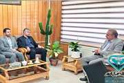 دیدار مدیرکل دامپزشکی استان همدان با فرماندار شهرستان همدان