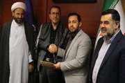 تقدیر از فرمانده پایگاه بسیج و مسئول روابط عمومی دامپزشکی همدان در هفته بسیج