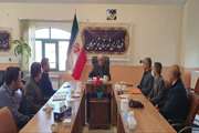 ملاقات دکتر امیر حسین نقی پور مدیر کل دامپزشکی استان همدان با فرمانداری شهرستان تویسرکان