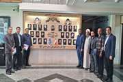 رونمایی از یادمان شهدای منسوبین کارکنان اداره کل دامپزشکی استان همدان انجام شد