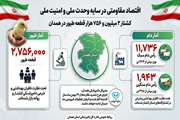 اینفوگرافیک کشتار ۲ میلیون و ۷۵۶ هزار قطعه طیور در همدان