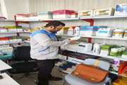 نظارت و بازرسی  مستمر بر داروخانه ها و مراکز مایه کوبی ودرمانگاه در شهرستان درگزین