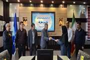 آیین تکریم و معارفه رئیس امور مالی اداره کل دامپزشکی استان همدان برگزار شد
