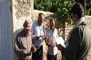 برگزاری اردوی جهادی در سطح روستای منجان توسط اداره دامپزشکی شهرستان تویسرکان