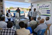 برگزاری دوره آموزشی ـ ترویجی بهداشت شیر خام در مرکز تعاونی دامداران شهرستان ملایر