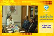 دیدار مدیرکل با مسئولین سازمان مدیریت