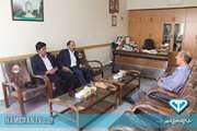 دیدار مدیرکل پدافند غیر عامل استانداری همدان با دکتر رسولی