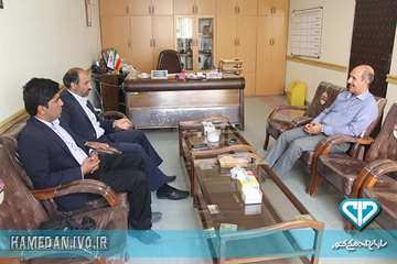 دیدار مدیرکل پدافند غیر عامل استانداری همدان با دکتر رسولی