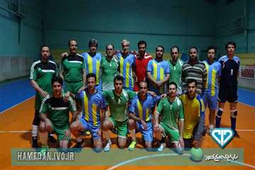 مسابقه فوتسال دوستانه کارکنان دامپزشکی استان همدان با استان کرمانشاه