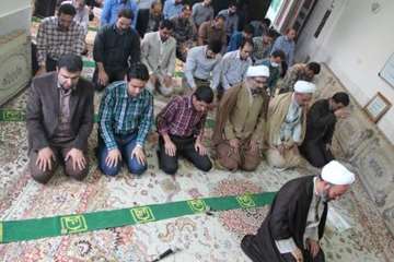 مراسم بزرگداشت عید غدیرخم و 14 مهر در دامپزشکی استان همدان