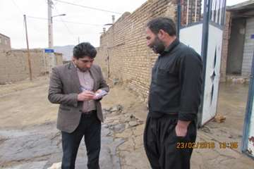 مانیتورینگ رئیس اداره از عملیات واکسیناسیون تب برفکی