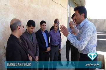 بازدید مدیر کل و معاون فرماندار اسد آباد از کشتارگاه این شهرستان