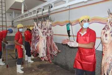 بازدید از کارخانه بسته بندی مواد خام دامی هگمتانه