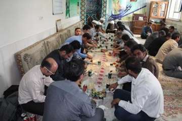 مراسم بزرگداشت عید غدیرخم و 14 مهر در دامپزشکی استان همدان