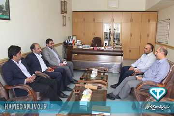 دیدار مدیرکل پدافند غیر عامل استانداری همدان با دکتر رسولی