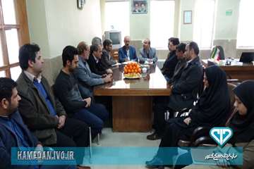 باردید مدیرکل دامپزشکی استان از اداره نهاوند