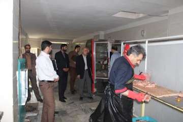 بازدید مشترک از مراکز عرضه مواد خام دامی