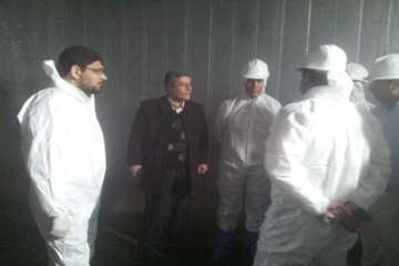 بازدید کشتارگاه دام شهرستان بهار