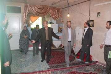 دیدار مدیرکل دامپزشکی استان با خانواده های تحت پوشش کمیته امداد