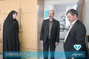 بازدید فرماندار رزن از اداره کل دامپزشکی استان