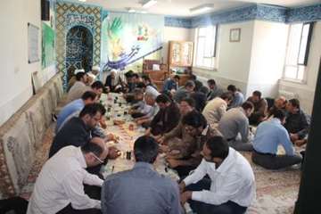 مراسم بزرگداشت عید غدیرخم و 14 مهر در دامپزشکی استان همدان