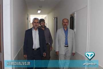 بازدید فرماندار نهاوند از اداره کل