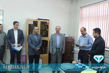 تودیع و معارفه رئیس اداره دامپزشکی شهرستان ملایر