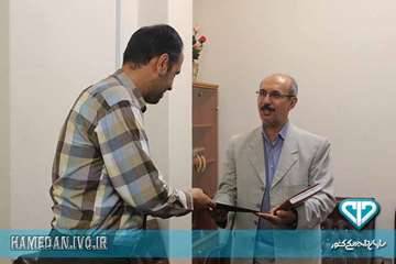 دیدار با کارکنان روزنامه هگمتانه در روز خبرنگار