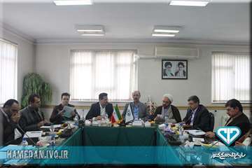 جلسه با مدیریت و کارشناسان  سازمان مدیریت در اداره کل دامپزشکی استان همدان