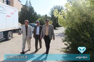 بازدید مهندس مؤمنی از اداره کل دامپزشکی استان همدان