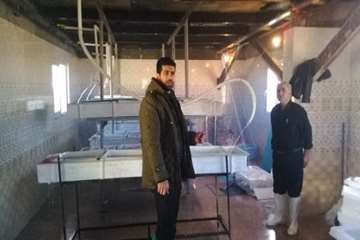 بازدید از مزرعه پرورش تخم چشم زده ماهی