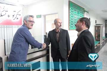 بازدید فرماندار رزن از اداره کل دامپزشکی استان