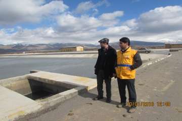 گشت مشترک رؤسای ادارات دامپزشکی اسدآباد و محیط زیست از تالاب ها