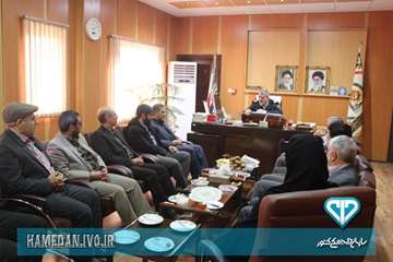 دیدار مدیرکل و جمعی از کارکنان دامپزشکی استان همدان با فرمانده نیروی انتظامی استان