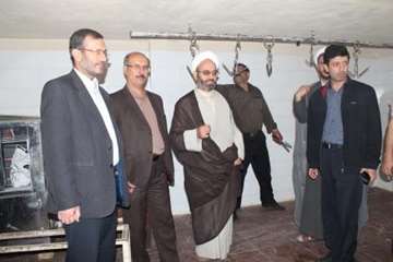 مراسم نظارت بهداشتی و شرعی بر قربانی های شهروندان در عید سعید قربان 