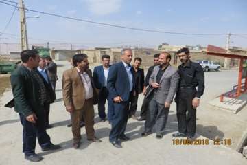 بازدید رئیس  دامپزشکی و بخشدار و روسا از روستاهای اسدآباد