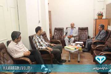 دیدار با کارکنان روزنامه هگمتانه در روز خبرنگار