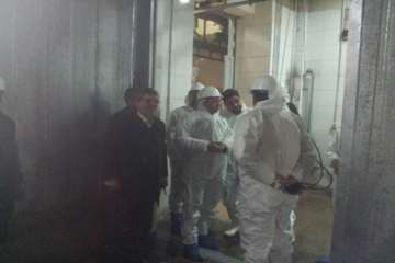 بازدید کشتارگاه دام شهرستان بهار