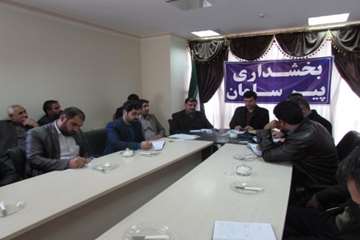 نشست دهیاران با دامپزشکی و ادارات بخشداری پیرسلمان