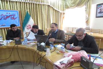 کار گروه سلامت و امنیت غذایی با دبیری دامپزشکی شهرستان اسدآباد