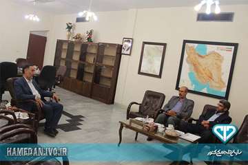 دیدار با ریاست سازمان برنامه و بودجه استان همدان