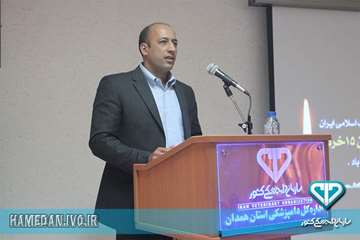 تودیع دکتر سامی و معارفه دکتر حقیقی رئیس اداره دامپزشکی شهرستان همدان