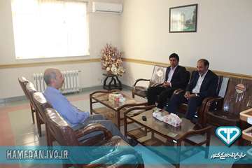دیدار مدیرکل پدافند غیر عامل استانداری همدان با دکتر رسولی